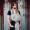 [500983] Didymos Tragetuch Gr. 6 (Lisca grigio (Natur, Silbergrau, Anthrazit), 4,70 x 0,50 cm)