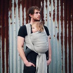 [500983] Didymos Tragetuch Gr. 6 (Lisca grigio (Natur, Silbergrau, Anthrazit), 4,70 x 0,50 cm)