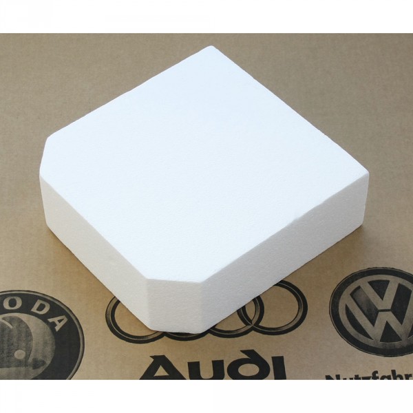 VW Füllstück für VW Touran und VW Caddy (für das Bodenfach) Weiß
