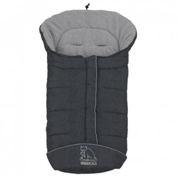 [501531] Heitmann Felle - Winterfußsack - Serie “Eisbärchen” (Grau-Meliert)