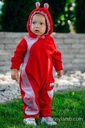 [502111] Lenny Lamb Fleeceoverall (Rot Little Herringbone Elegance, 68)