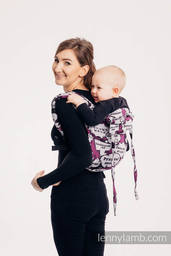 [502143] Lenny Lamb Onbuhimo Toddlersize (80 - 110 / 20 Kilo) (Hug me Pink)