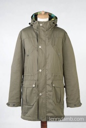 [502978-002] Lenny Lamb Parka - Khaki (6XL (Little Herringbone grau))