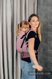 [503292] Lenny Lamb Preschool Tragehilfe (86 - 122cm / 20 kg) (Little Herringbone Ombre Pink)