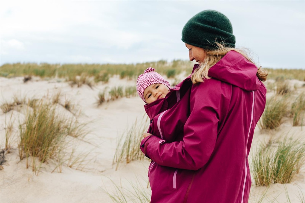 mamalila Softshell-Tragejacke clickit - Beere