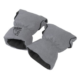 [503530-001] Heitmann-Felle Handwärmer (Hellgrau meliert)