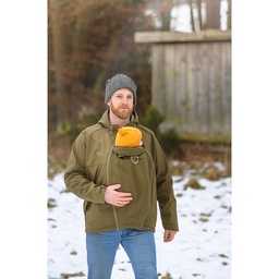 [503560-001] mamalila Softshell-Tragejacke für Männer Allrounder khaki (S)