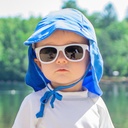 [503616-01] green sprouts Sonnenhut mit Nackenschutz 2-4 Jahre UV50+ (Navy)