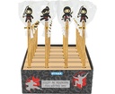 [503775-01] Stylex Bleistift mit Radiergummi-Topper, Ninja (Schwert vorne)