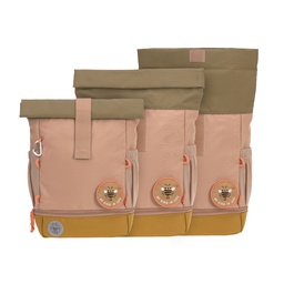 [503808-01] Lässig Kindergartenrucksack Rolltop Mini (Nature- Braun)