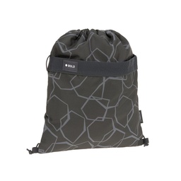 [503825-01] Lässig Turnbeutel - BOLD (Edges Grau)