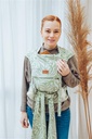 [503827-01] LELIBA Tai Babytrage mit Polster (ca. 50 - 98 cm/ 18 Kilo) (Bungi Green)