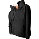 [503926-1] mamalila Fleece-Tragejacke Basel schwarz (XS)