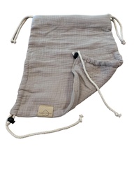 [503937-01] SimpleeBaby Kopfstütze für Tragetücher (Musselin Beige)