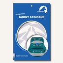 [503957-1] Finkid REFLECTIVE BUDDY STICKERS (peppi)