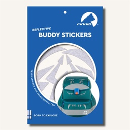 [503957-1] Finkid REFLECTIVE BUDDY STICKERS (peppi)