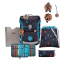 [503990-01] Der Die Das Schulranzen-Set Ergoflex Easy  tlg. (Ninja Fighter)