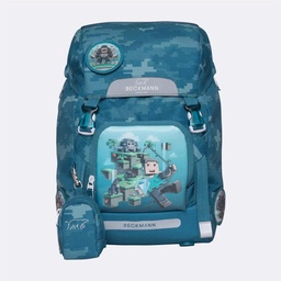 [503996-01] Beckmann Schulrucksack-Set Active Air FLX 6-teilig (Jungle Game)