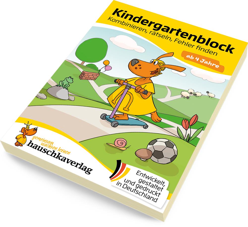 Hauschkaverlag Kindergartenblock ab 4 Jahre