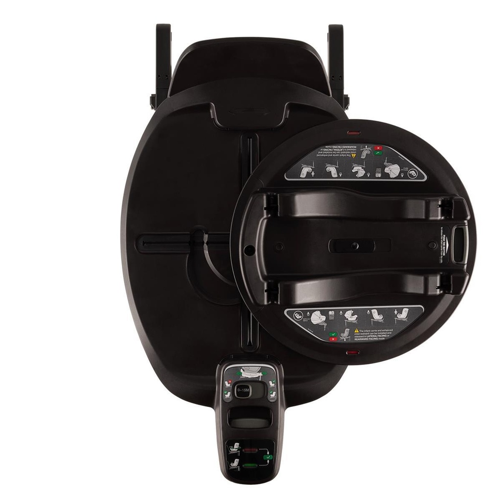 Nuna Base curv Schwarz