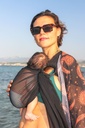[504142-1] Neko Aqua Ring Sling (schwarz)