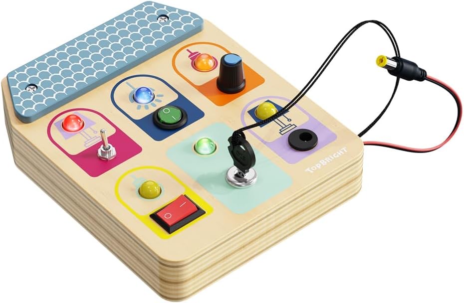 Topbright BUSY BOARD LICHTSCHALTER Bunt