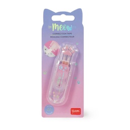 [504185-1] Legami Klebe- und Korrektur-Roller Meow (Kitty)