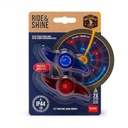 [504213-1] Legami Set mit 2 Lichtern für die Fahrradspeichen - Ride & Shine (Space)