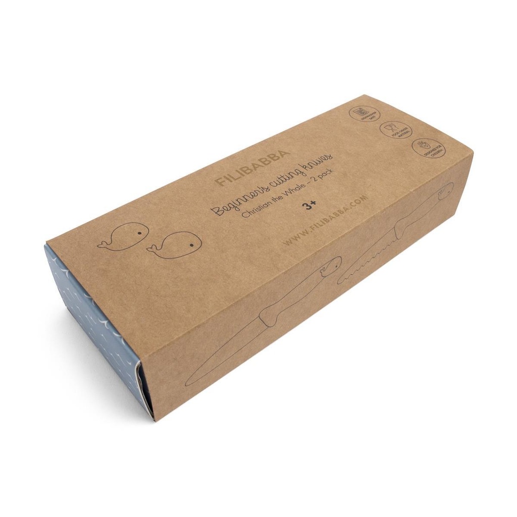 Filibabba Kochmesser für Kinder - 2er Pack
