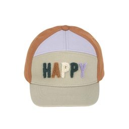 [504232-1] Lässig Basecap Kinder 48  (1-2 Jahre) (Little Gang, Happy, Khaki Karamell)