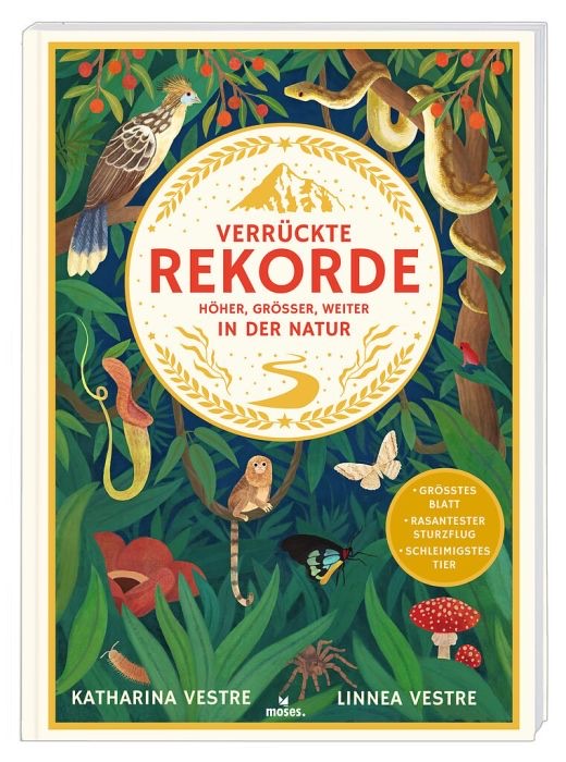 moses Verrückte Rekorde Höher, Größer, Weiter in der Natur