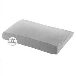 [504362-1] Theraline Das Kinderkopfkissen inkl. Bezug Bamboo Collection (Melange mittelgrau)