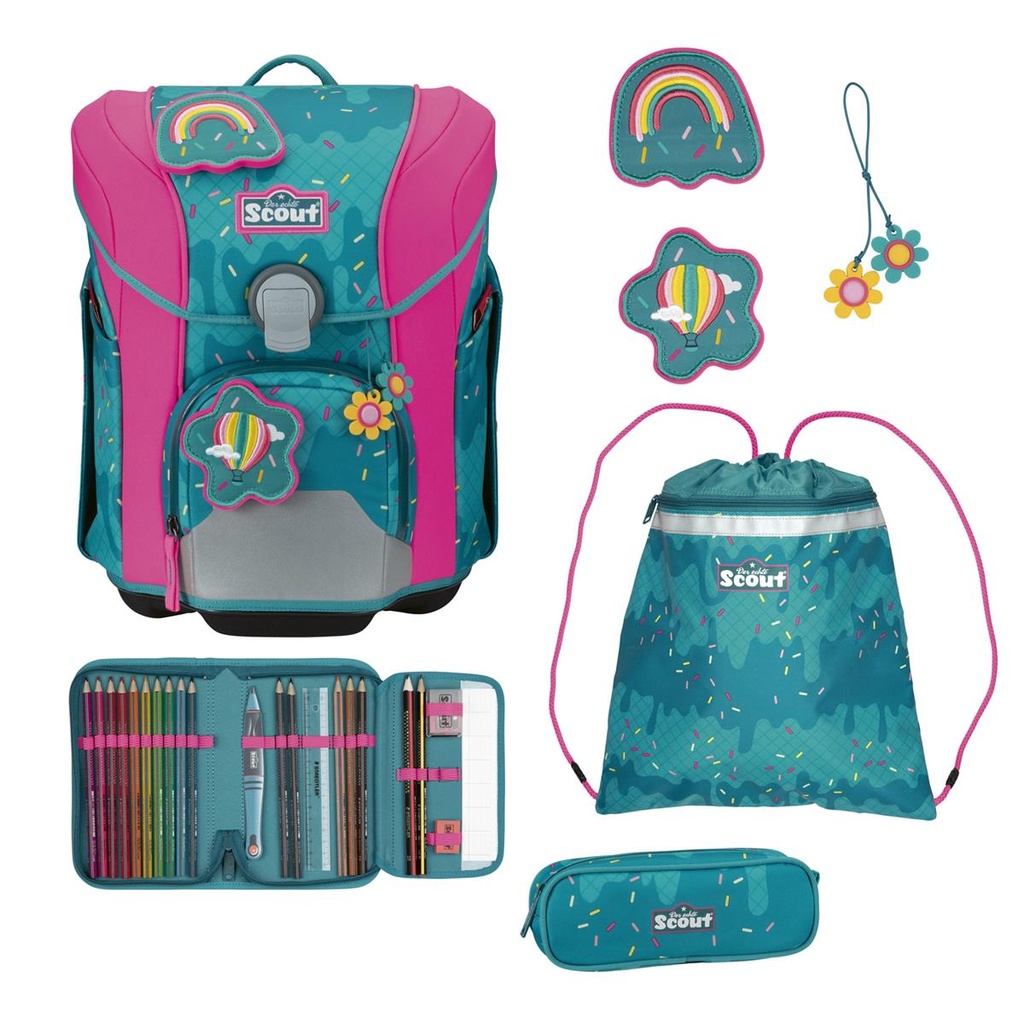 Scout Micro Schulranzen-Set 4-tlg.