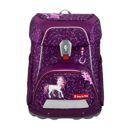 [504395-1] Step by Step Fit Schulranzen-Set 5-tlg. (Pretty Unicorn Nuala)