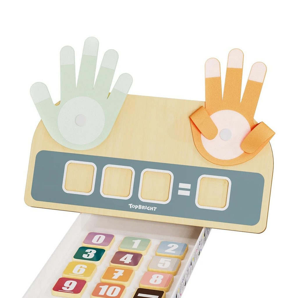 Topbright Fingerrechner Bunt
