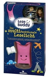 [504429-1] Moses Lese Buddy - Das multifunktionale Leselicht (Pink)