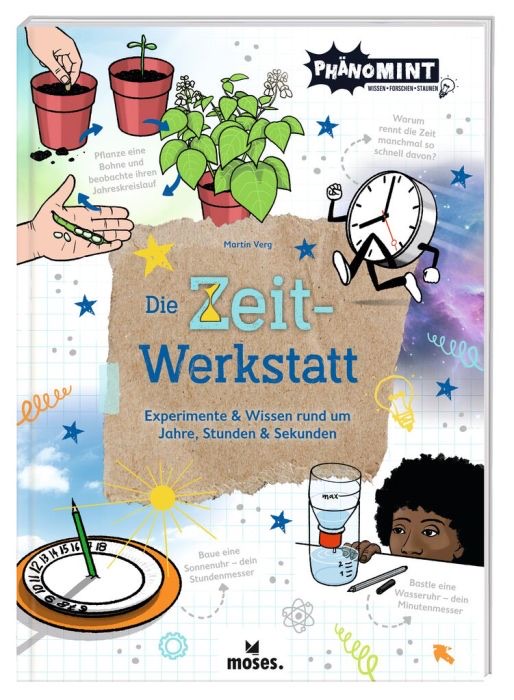 moses PhänoMINT Die Zeit-Werkstatt Hardcover