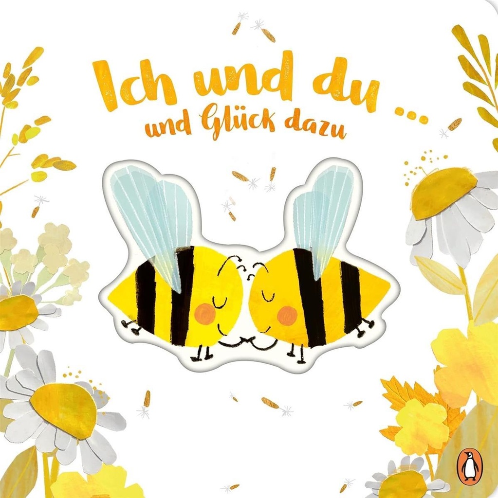 Pinguin Verlag Ich und du und Glück dazu Pappbilderbuch mit Ausstanzungen zum Entdecken