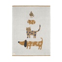 [504488-1] Lässig Babydecke Bio-Baumwolle 80x100 (Little Mateys royal)