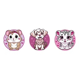 [504562-1] Schneiders Patches (3er Set) (Cute Pets)