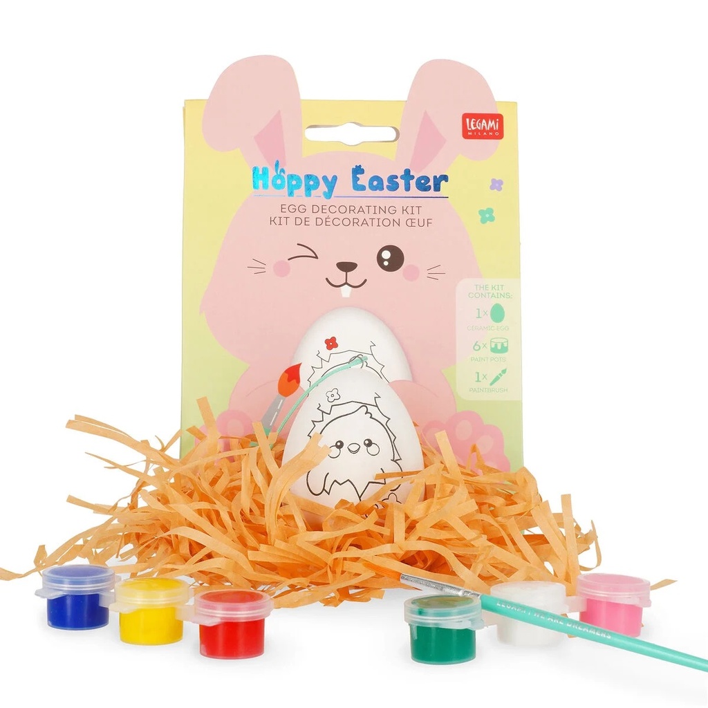 Legami Dekorationsset für Ostereier Hoppy Easter