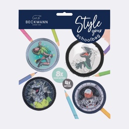 [504627-1] Beckmann Buttonpaket kreativ (Schwarz)