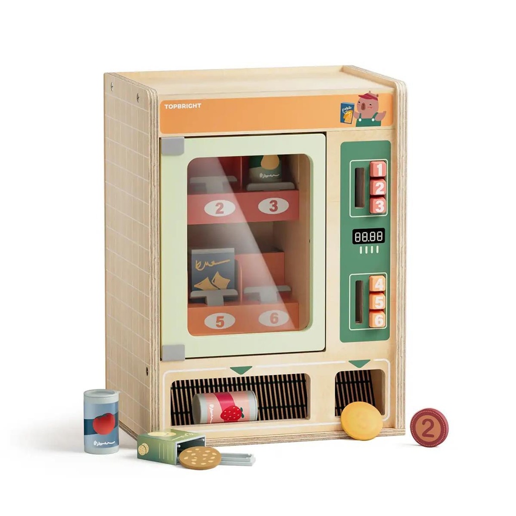 Topbridge SHOP & GO Verkaufsautomat Holz