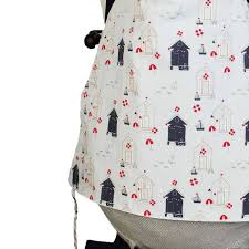 [500828] Buzzidil Tragehilfe Babysize (Größe 50 - 86 cm / 15 Kilo) (On the Beach, Baumwolle)