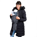 [500857] cocoo·me®  Jackenerweiterung / Clip-In (Grey / Grau, Microfaserstoff)