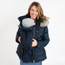 [500858] cocoo·me®  Jackenerweiterung / Clip-In (Night Blue / Dunkelblau, Microfaserstoff)