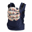 [500989-09] Emeibaby Tragehilfe easy Babysize (50 - 98 cm / 15 kg) (Blau Faultiere)