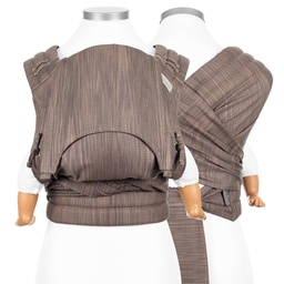 [501091] Fidella® FlyTai MeiTai Tragehilfe Babysize (56 - 80 cm / 15 kilo) (Bohemian oliv rosé - Premium Kollektion)
