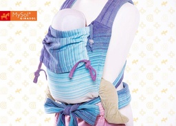 [501271-001] GiraSol Tragehilfe MySol® - HalfBuckle (50 - 98 cm / 15 Kilo) (Candy Clouds)