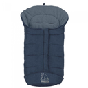 [501534] Heitmann Felle - Winterfußsack - Serie “Eisbärchen” (Blau Meliert)